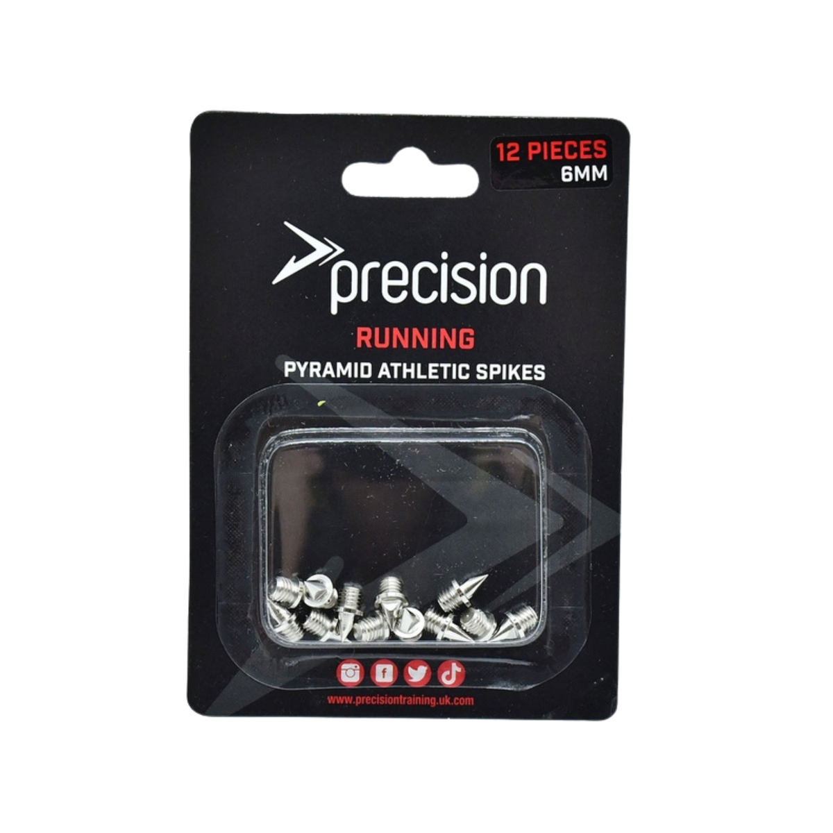Precision 12mm Pyramid Track Spikes (PE752) Track Spikes Precision
