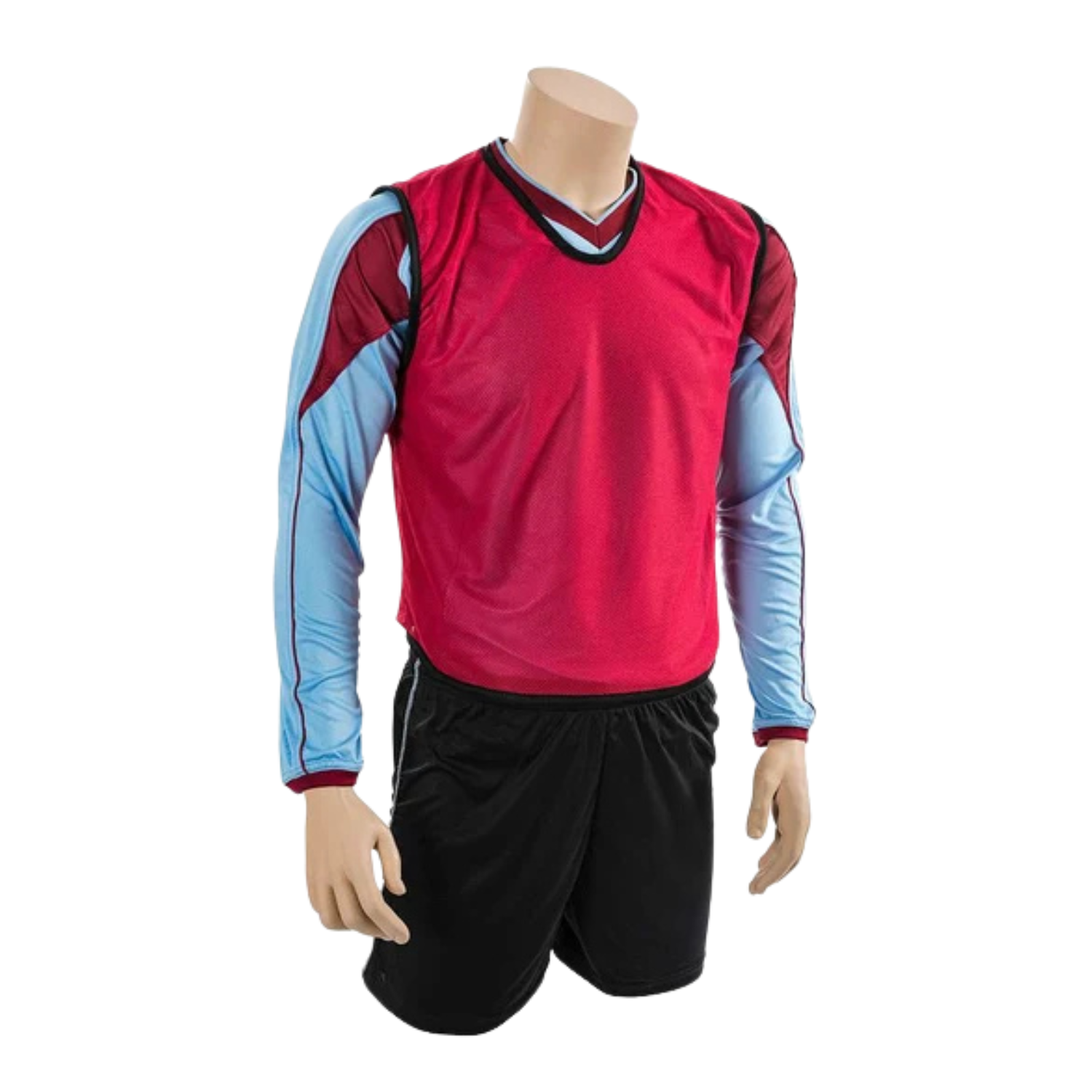 Precision Mesh Training Bib, Red