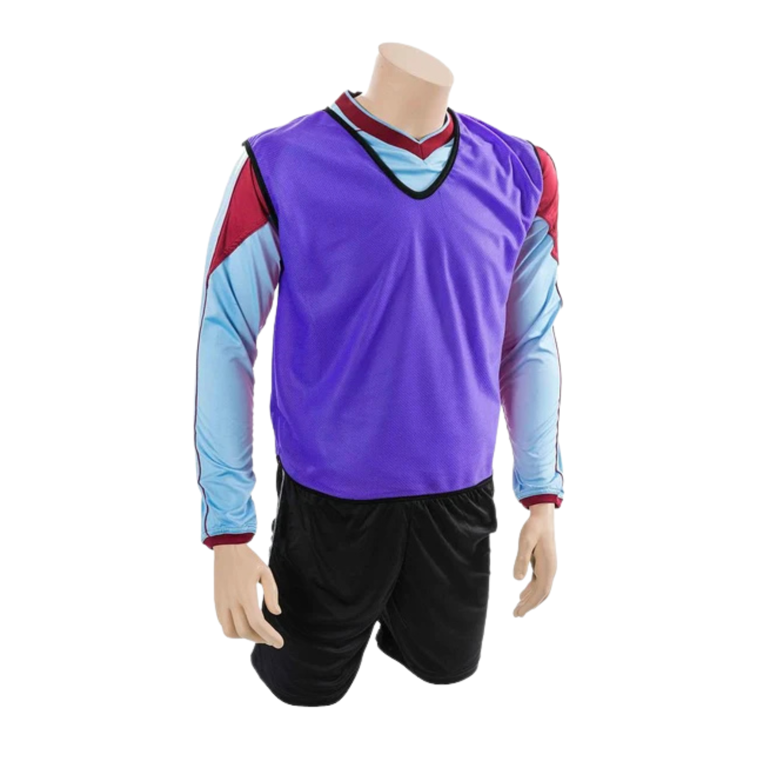 Precision Mesh Training Bib, Purple