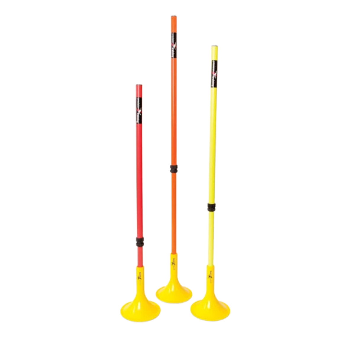 Precision Telescopic Boundary Poles (TR728) - Set of 12 Training Equipment Precision