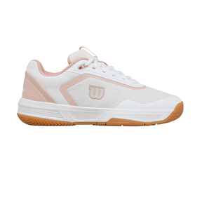 Wilson Courtglide Women's Tennis Shoes - White/Cameo Rose (WRS339810) Tennis Shoes Wilson
