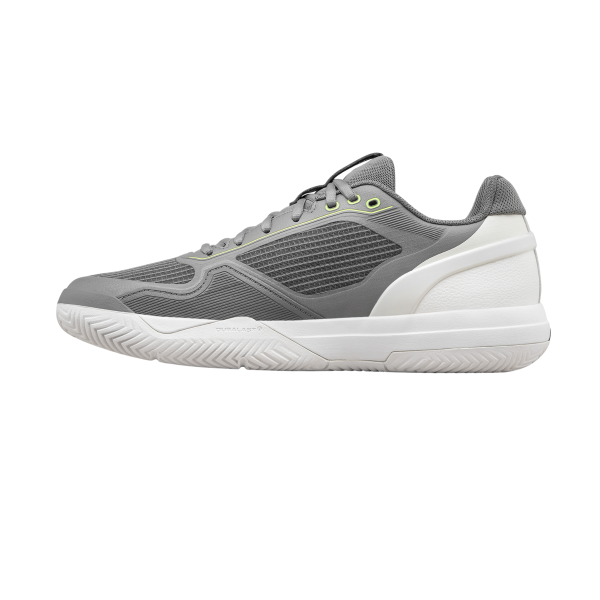 Wilson Rush Pro 5 Men's Tennis Shoes - Titanium/Snow White (WRS339670) Titanium Snow White Tennis Shoes Wilson