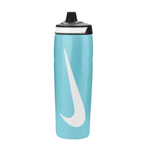 Nike Refuel Grip Water Bottle 24oz - Baltic Blue/Black/White Baltic Blue Black White 24 Oz Water Bottle Nike