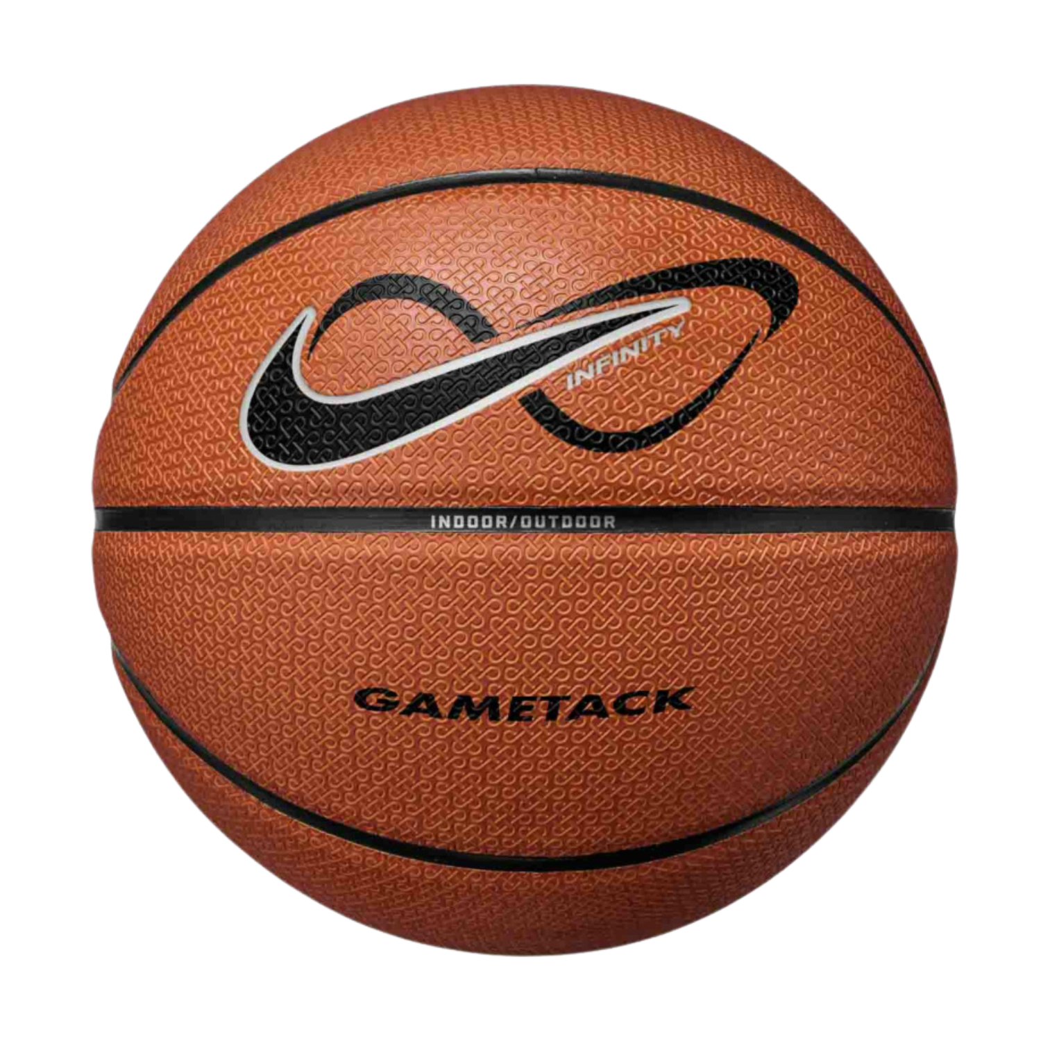 Nike Infinity Gametack Basketball - Amber/Black/Metallic Silver (101.4275.07) Amber Black Metallic Silver Black One Size Basketball Nike