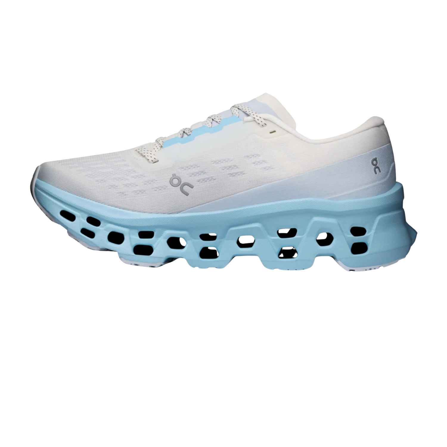 On Cloudmonster 3 Women's Road Running Shoes - Ivory/Topaz Running Shoes On Running