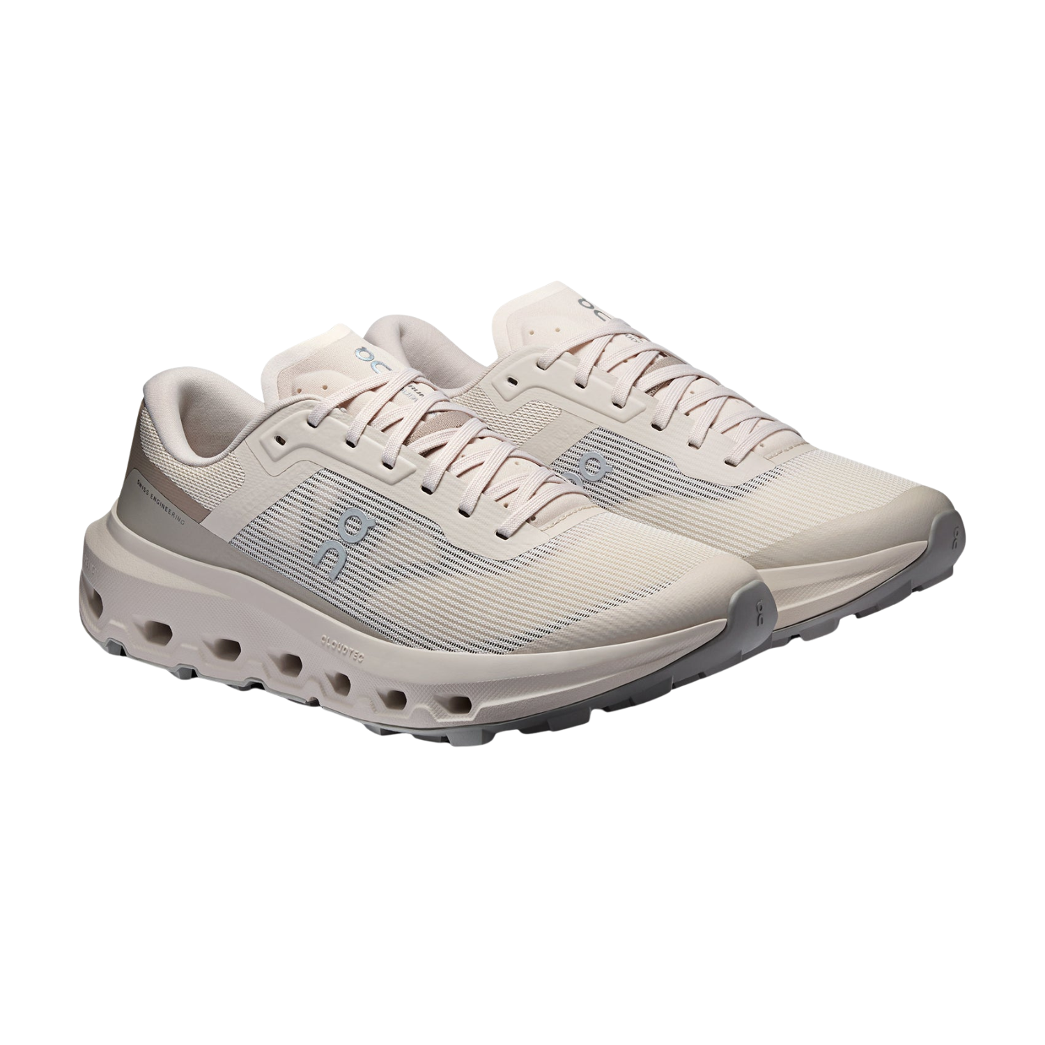 On Running Cloudvista 3 Running Shoe Women - Pearl/Cinder Trail Running Shoes On Running