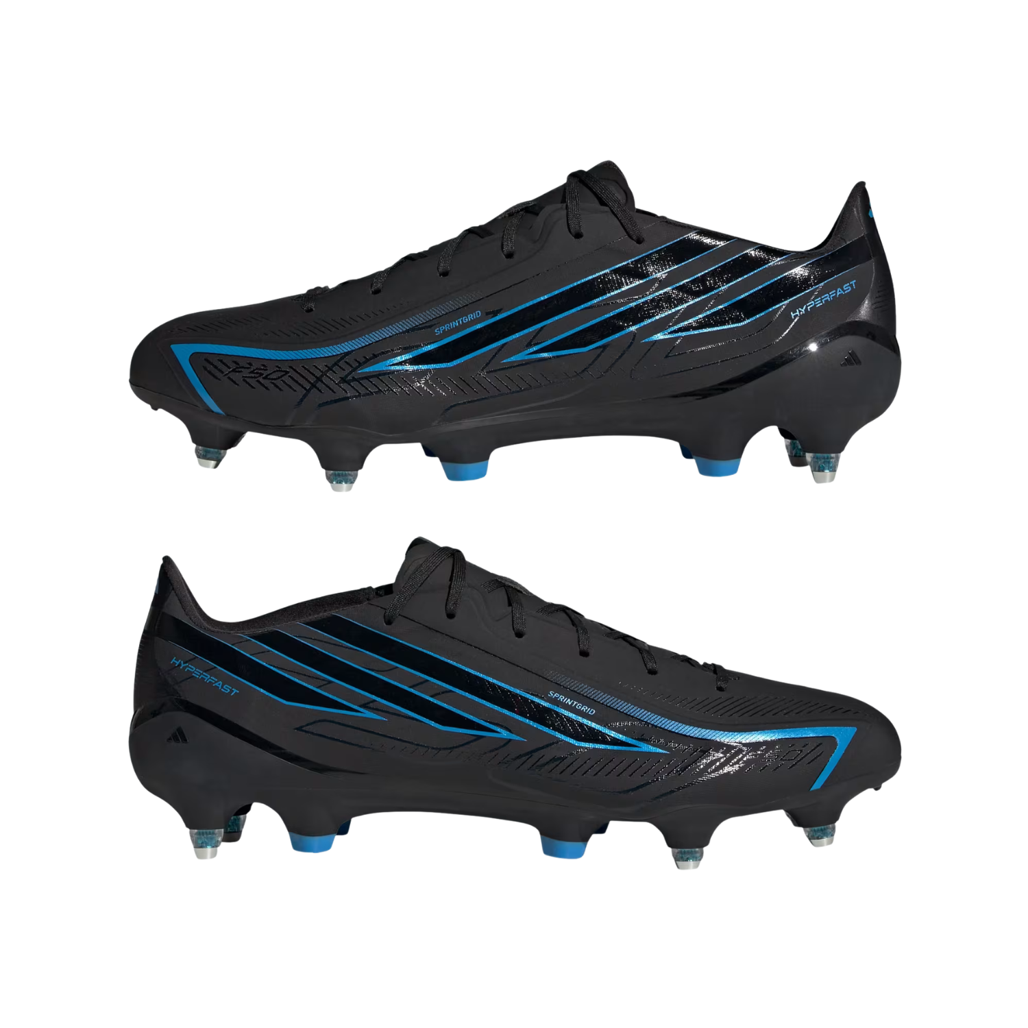 Adidas F50 Hyperfast League Soft Ground Football Boots - Black (HQ2372) Football Boots Adidas