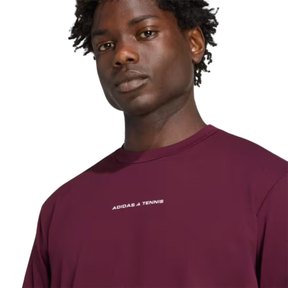 Adidas Tennis Climacool Tee Men (KQ8022) - Maroon Clothing Adidas