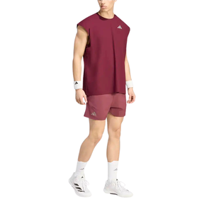 Adidas Tennis Climacool Shorts & Tights Set Men - Maroon (KR0488) Shorts & Tights Set Adidas