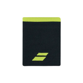 Babolat Logo Jumbo Wristband Unisex Single - Grey/Yellow