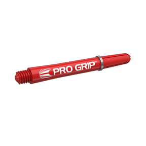 Target Pro Grip Dart Shafts 3 Sets - Short - Red Dart Shafts Target