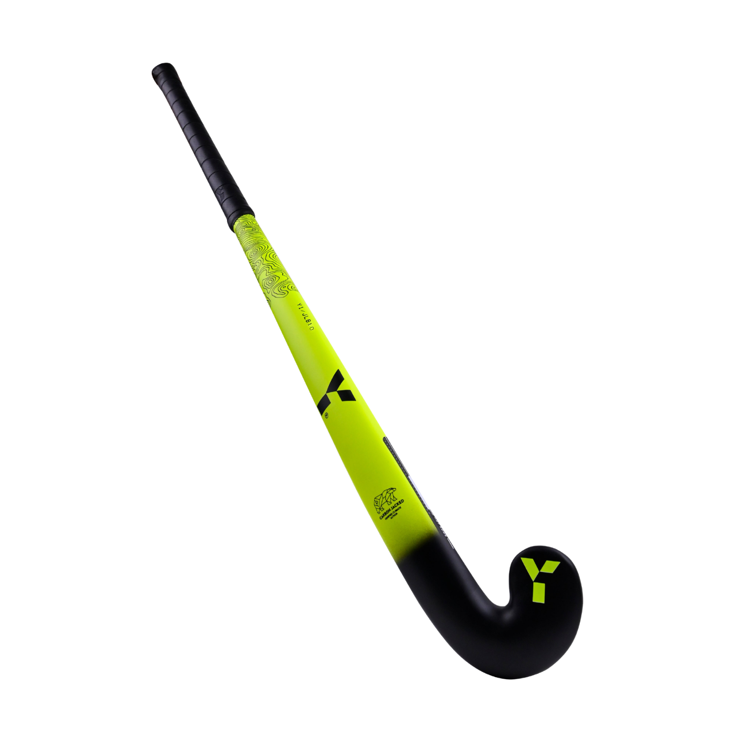 Y1 JLB 10 junior hockey stick, head detail