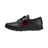 Kickers Kelland Lace Lo Leather Shoes - Black
