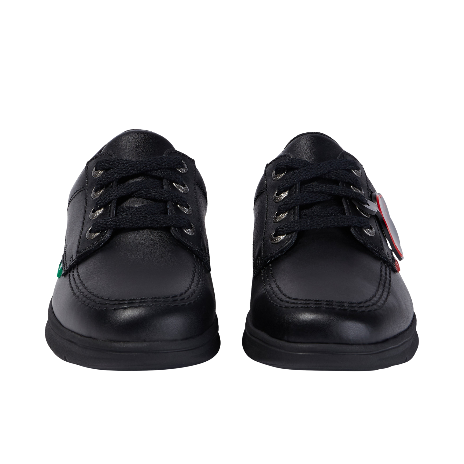 Kickers Kelland Lace Lo Leather Shoes - Black