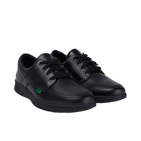 Kickers Kelland Lace Lo Leather Shoes - Black