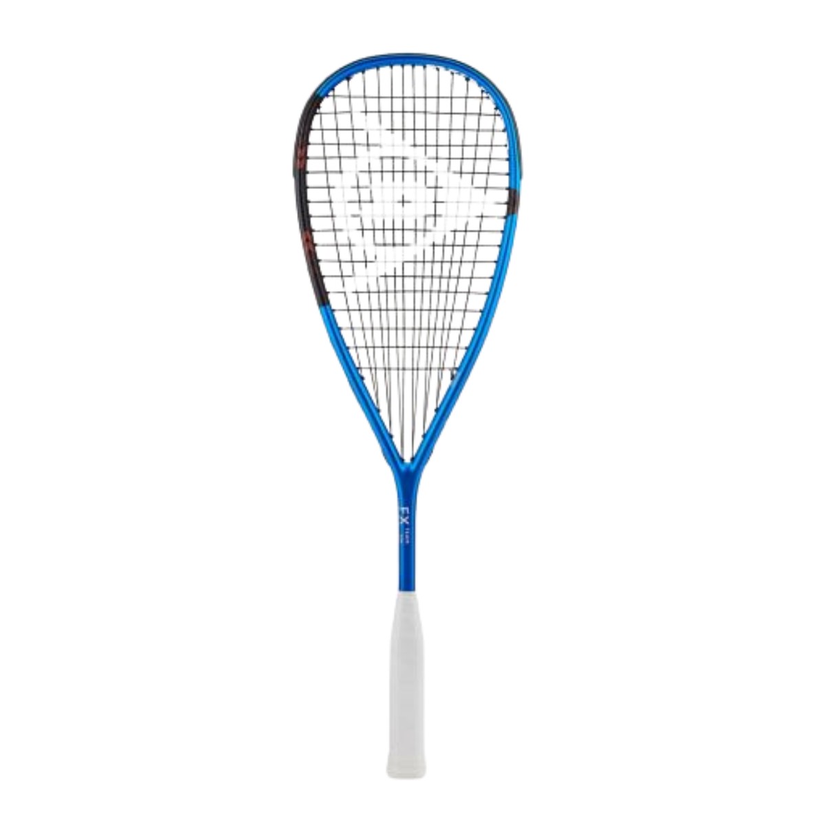 Dunlop FX Team 130 Squash Racket, Navy/Black, front view