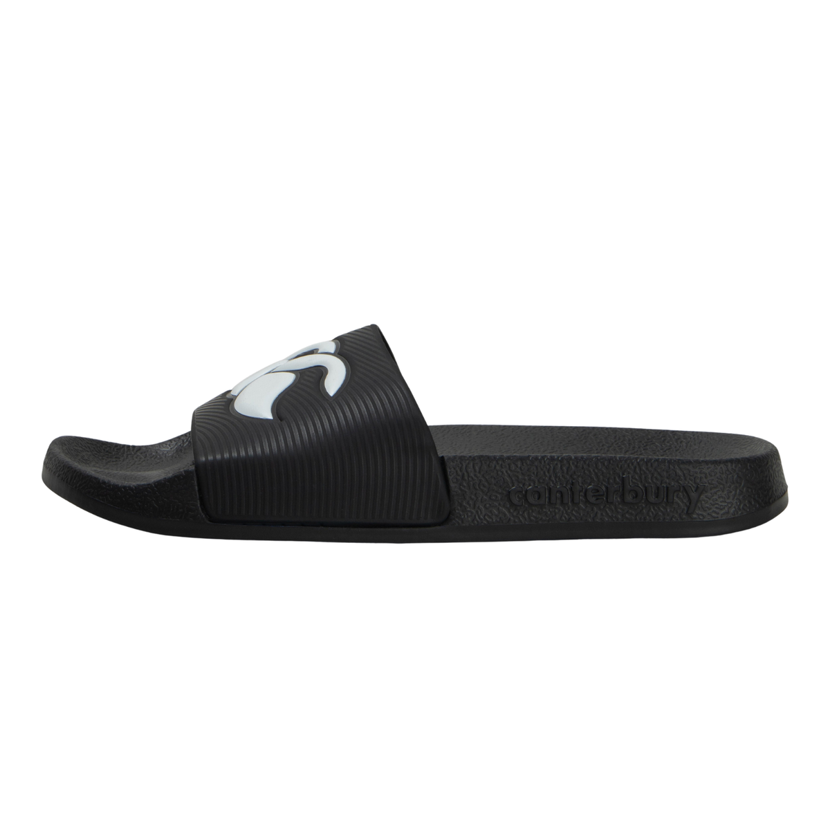 Canterbury Wide Fit Slides - Black Black Sliders Canterbury