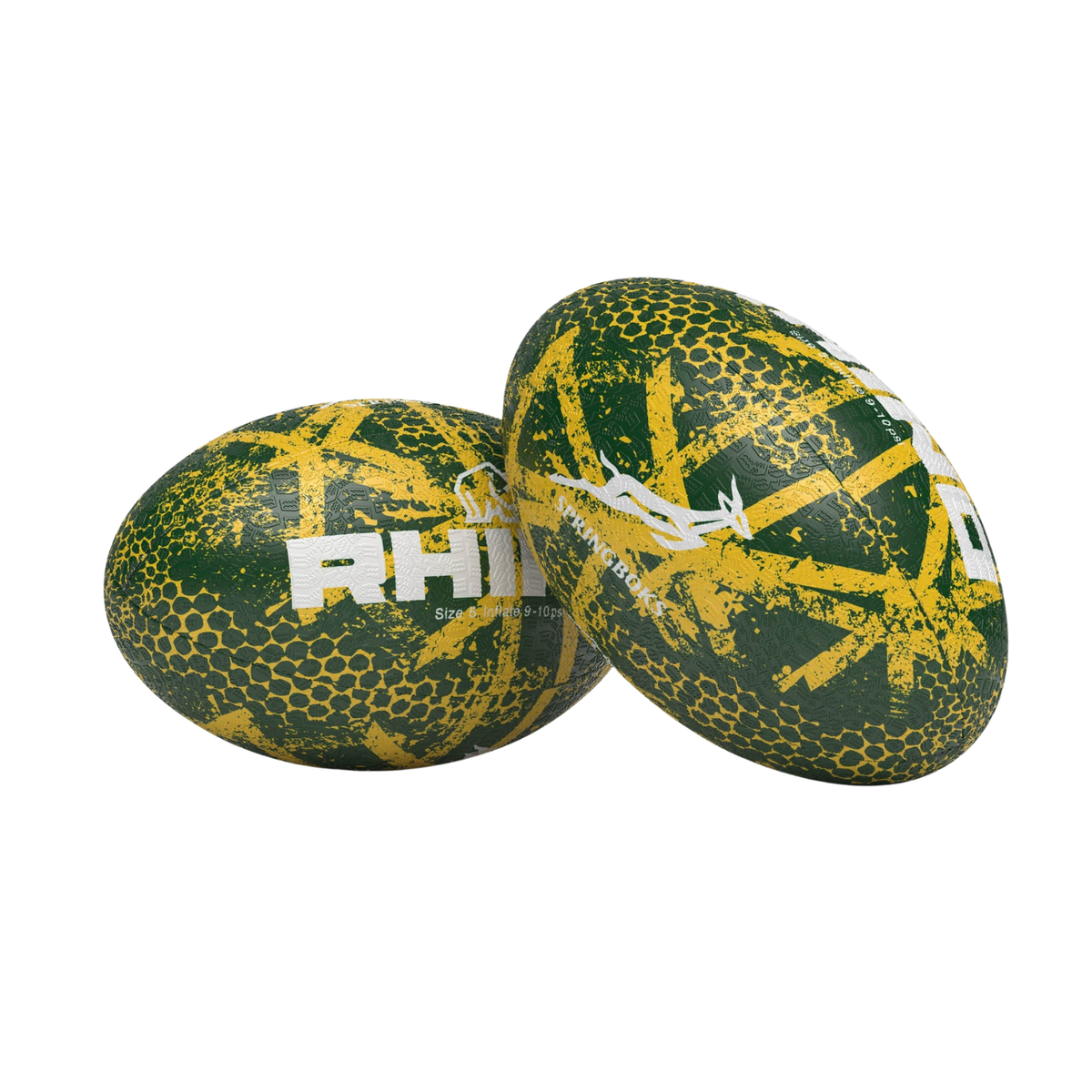 Rhino South Africa Graffiti Rugby Ball (Size 5) - Pink Rugby Ball Rhino