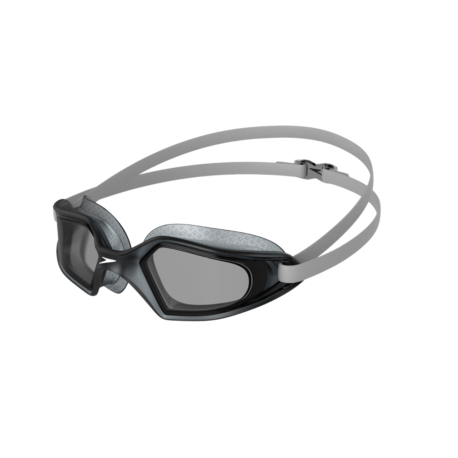 Speedo Hydropulse Adult Swimming Goggles - White/Grey Swimming Goggles Speedo