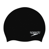Speedo moulded silicone swim cap, black