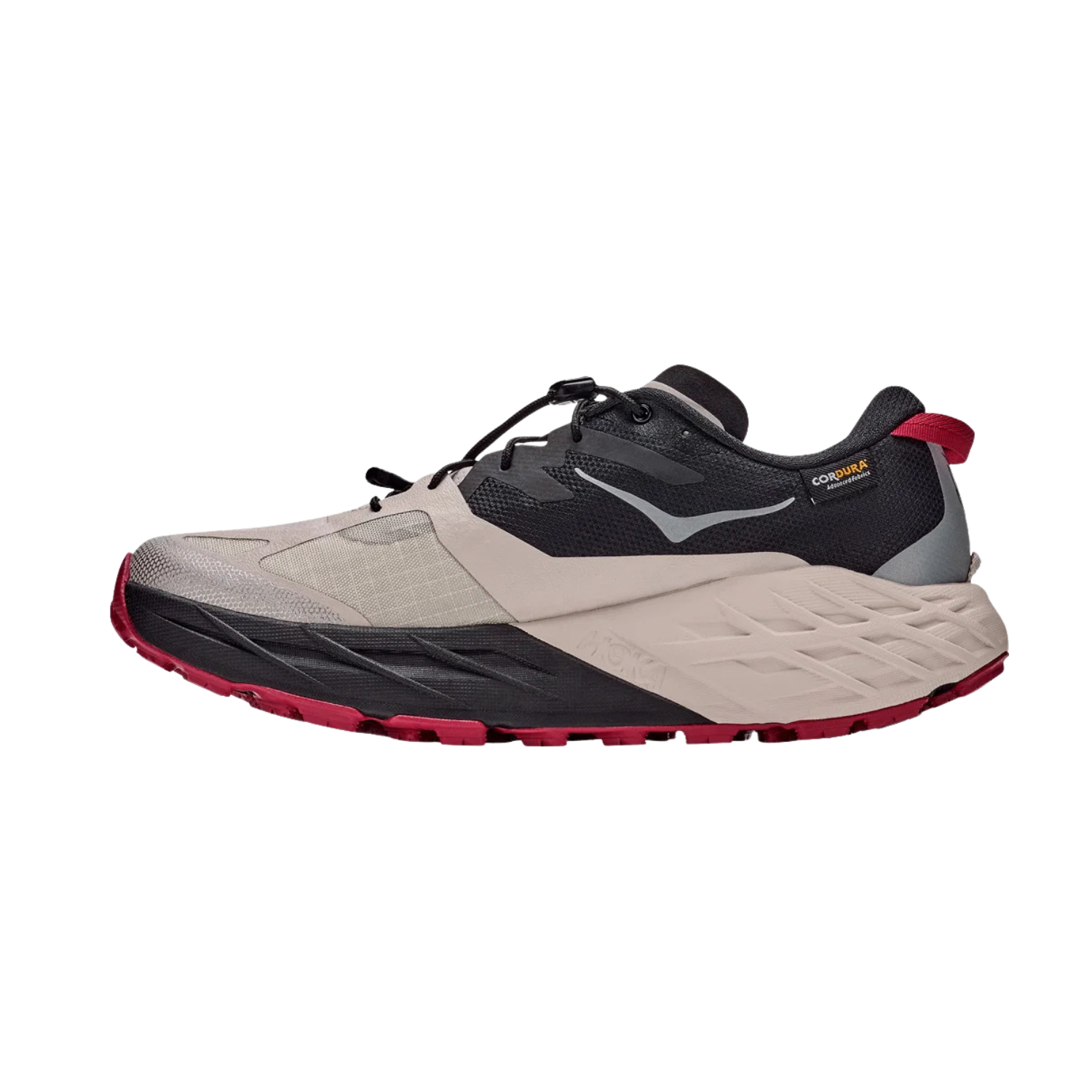 Hoka Speedgoat 7 GTX Trail Running Shoe Men - Black/River Rock Grey