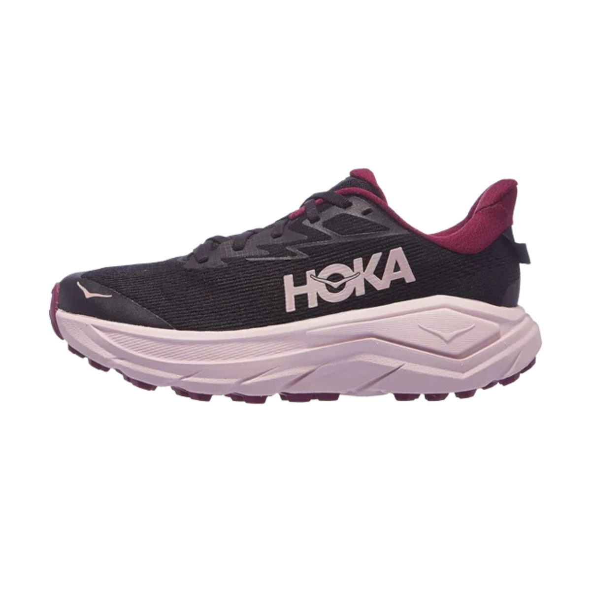 Hoka Challenger 8 Running Shoe Women - Black/Pink Opal