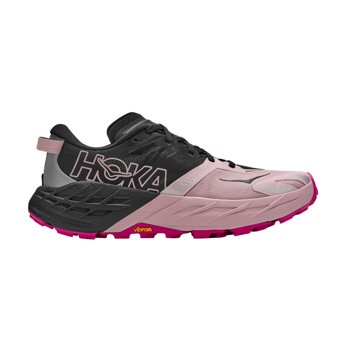 Hoka Speedgoat 7 Running Shoe Women - Black/Pink Opal