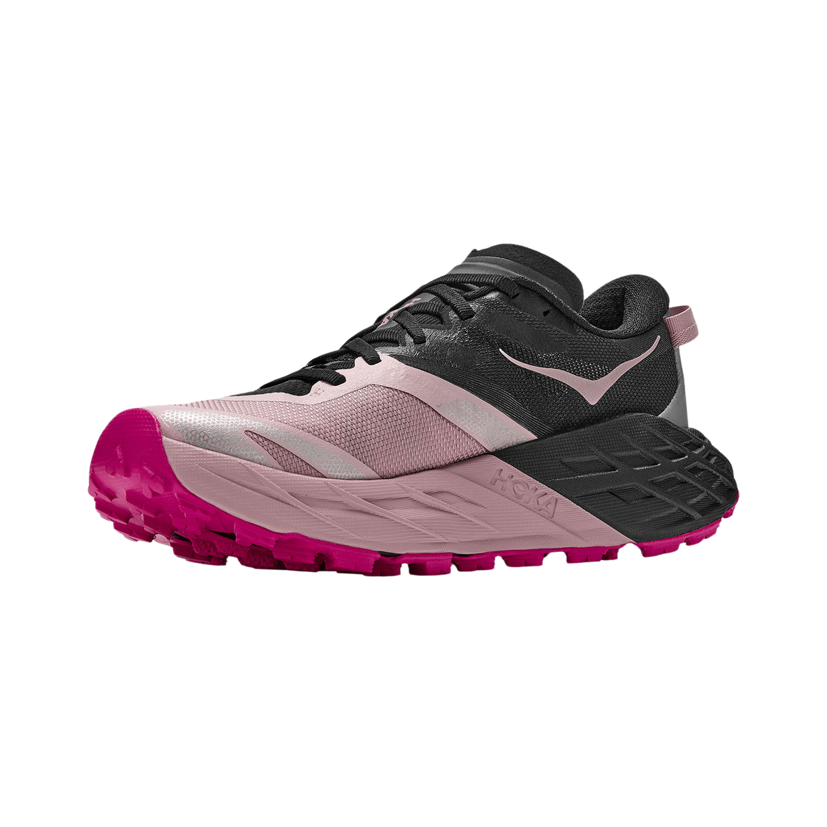 Hoka Speedgoat 7 Running Shoe Women - Black/Pink Opal
