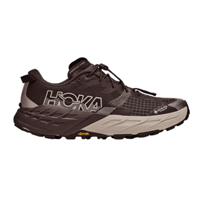 Hoka Speedgoat 7 GTX Trail Shoe Men, Spiced Chocolate/ River Rock Grey, front view