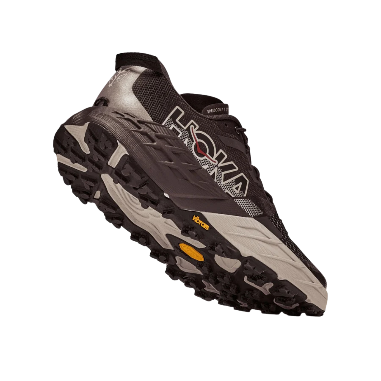 Hoka Speedgoat 7 GTX Trail Shoe Men, Spiced Chocolate/ River Rock Grey, alternative view