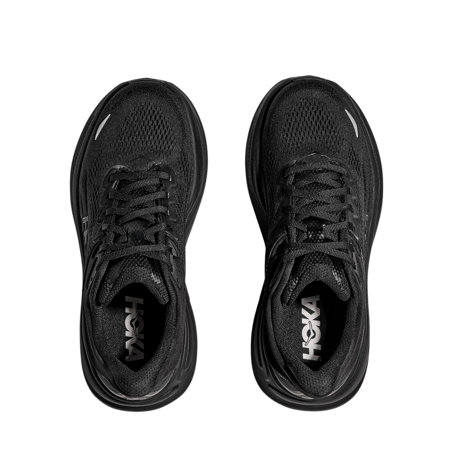 Hoka Bondi 9 Running Shoe Men, Black/Black, additional view