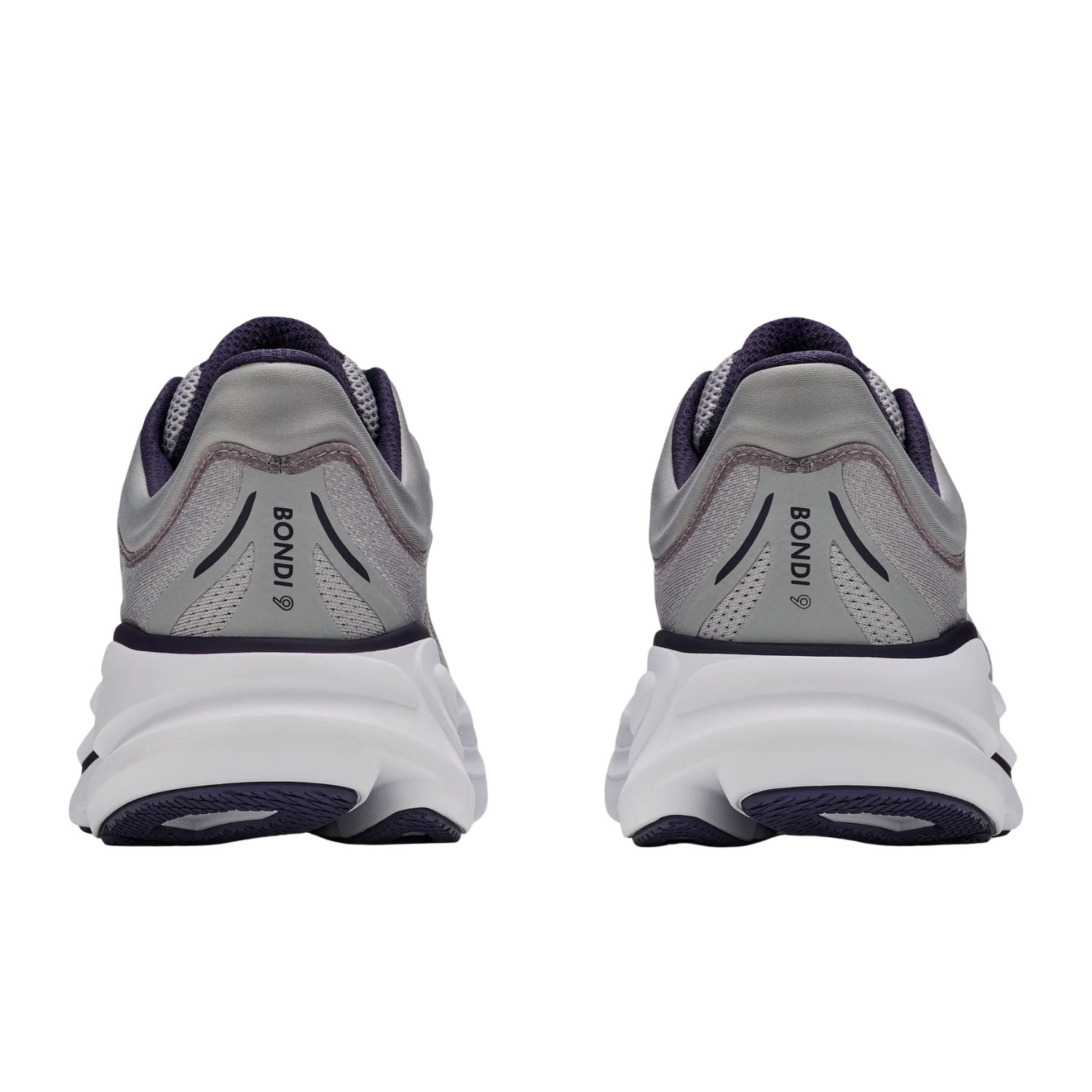 Hoka Bondi 9 Running Shoe Men - Stellar Grey/Squid Ink Running Shoes Hoka