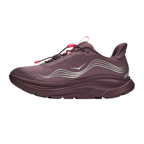 Hoka Clifton 11 GTX Trail Shoe Women, Smoky Quartz/Deep Mauve, back view