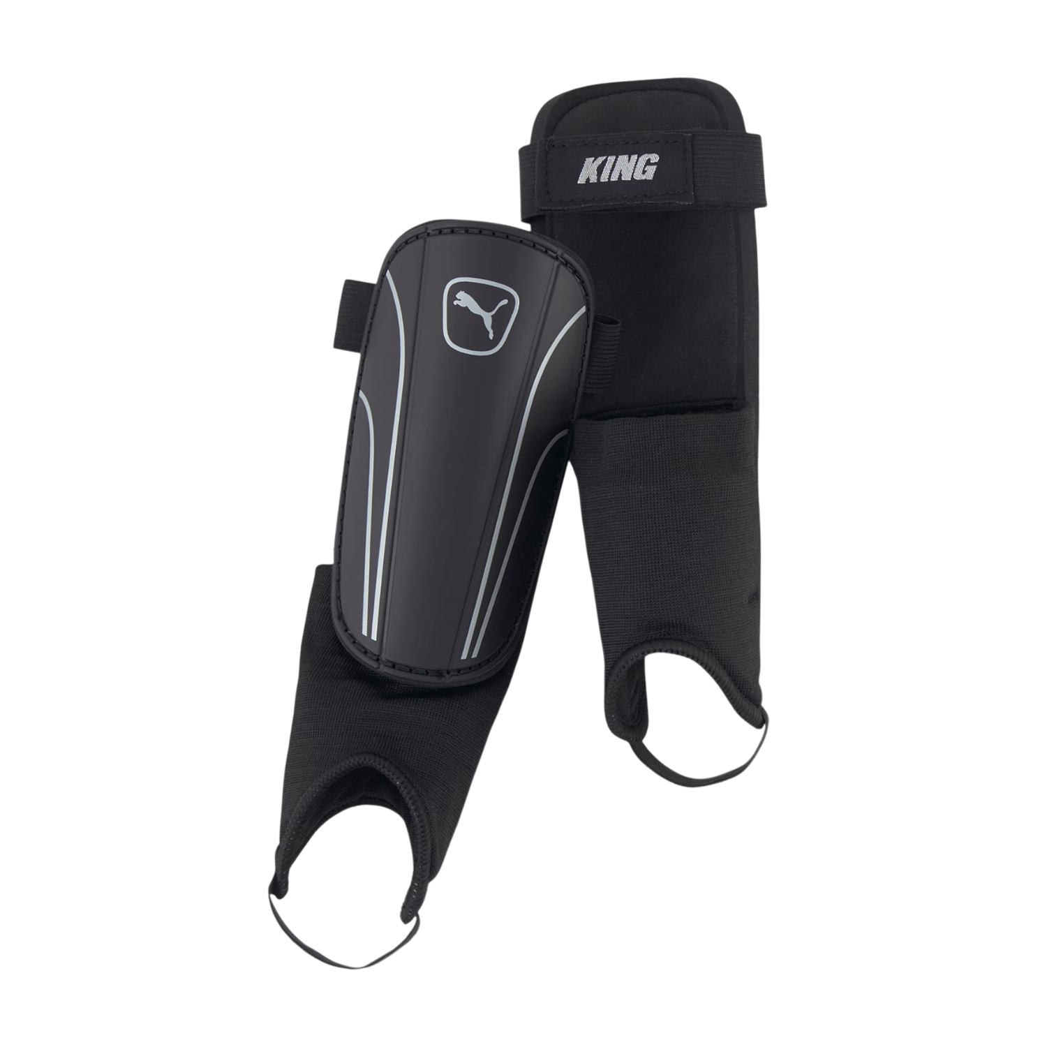 Puma King Ankle shin guards, PUMA Black/PUMA Silver