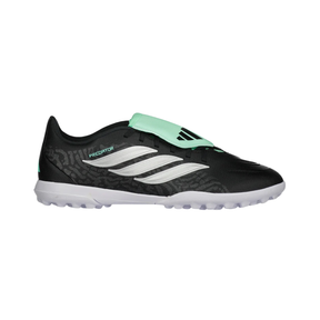 Adidas Predator Club FT Turf Football Shoes - Black/Silver/Mint (IH2114) Black Silver Mint Football Boots Adidas