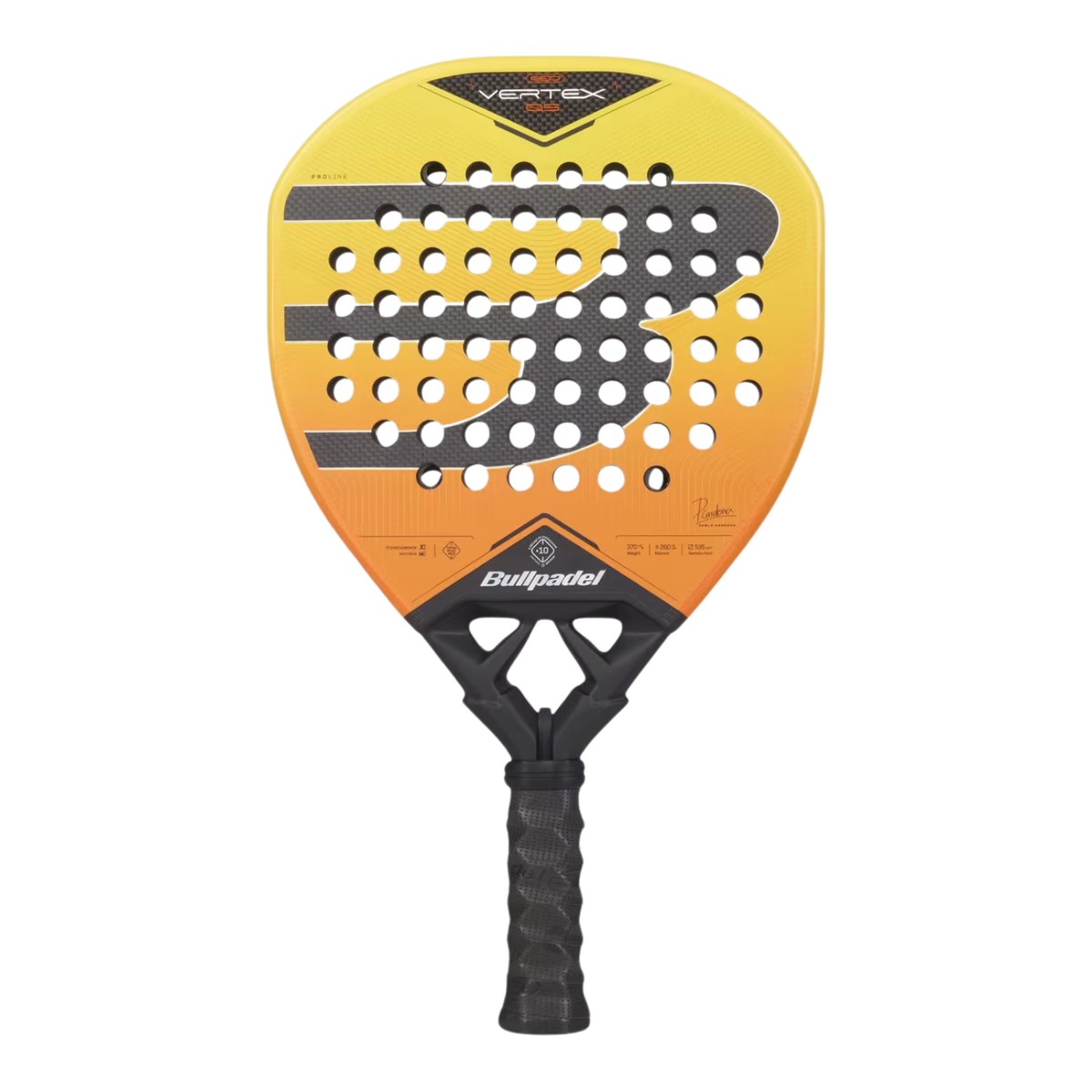 Bullpadel Vertex 05 GEO 27 Padel Racket - Yellow