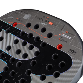 Bullpadel Neuron 02 CMF 27 Padel Racket - Grey Padel Rackets BullPadel