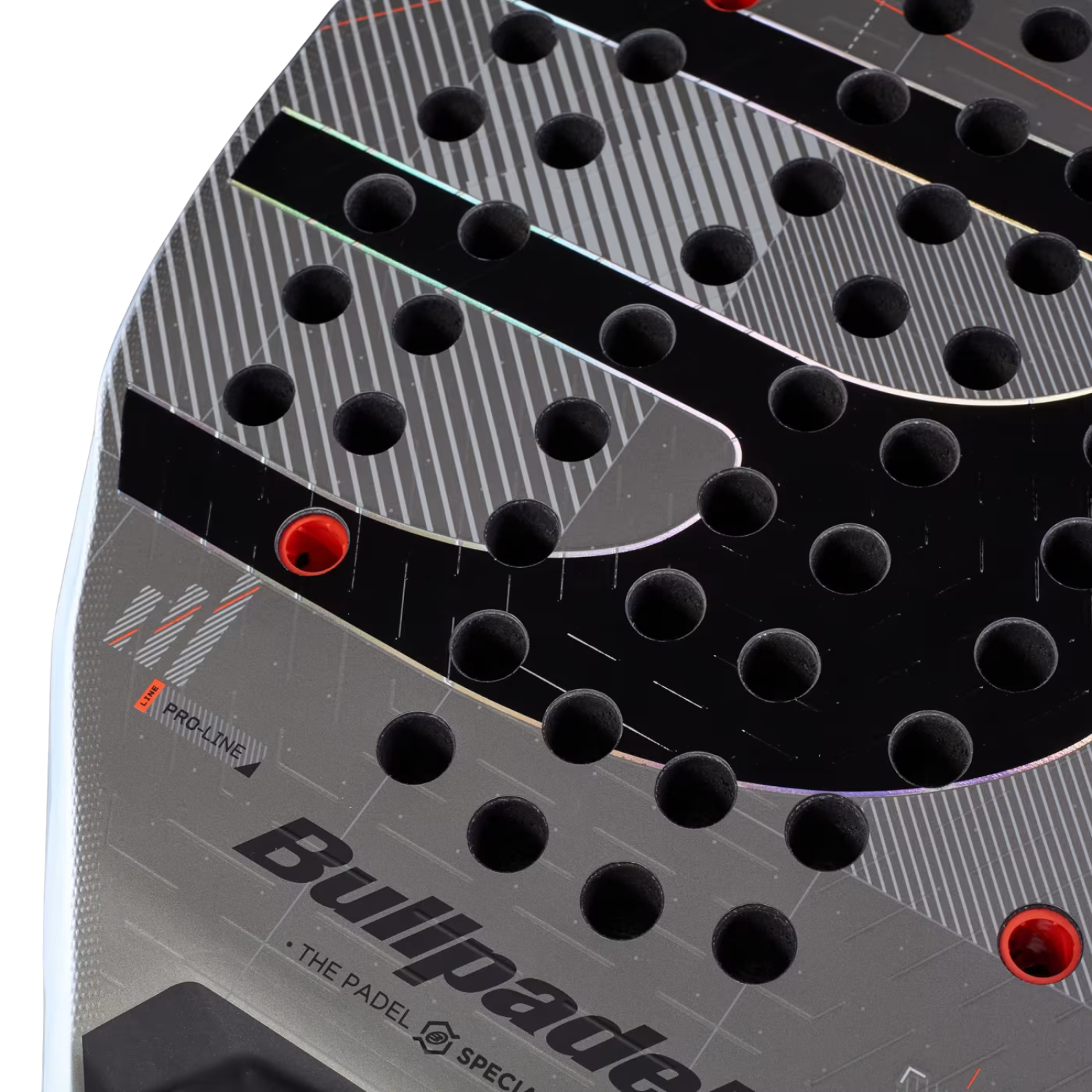 Bullpadel Neuron 02 CMF 27 Padel Racket - Grey Padel Rackets BullPadel