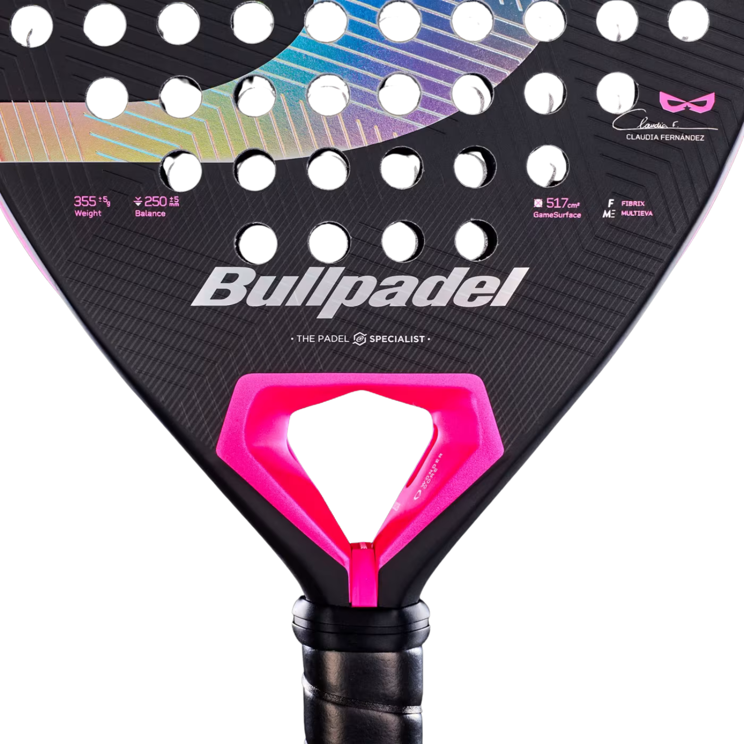 Bullpadel Wonder 27 Padel Racket - Black Padel Rackets BullPadel