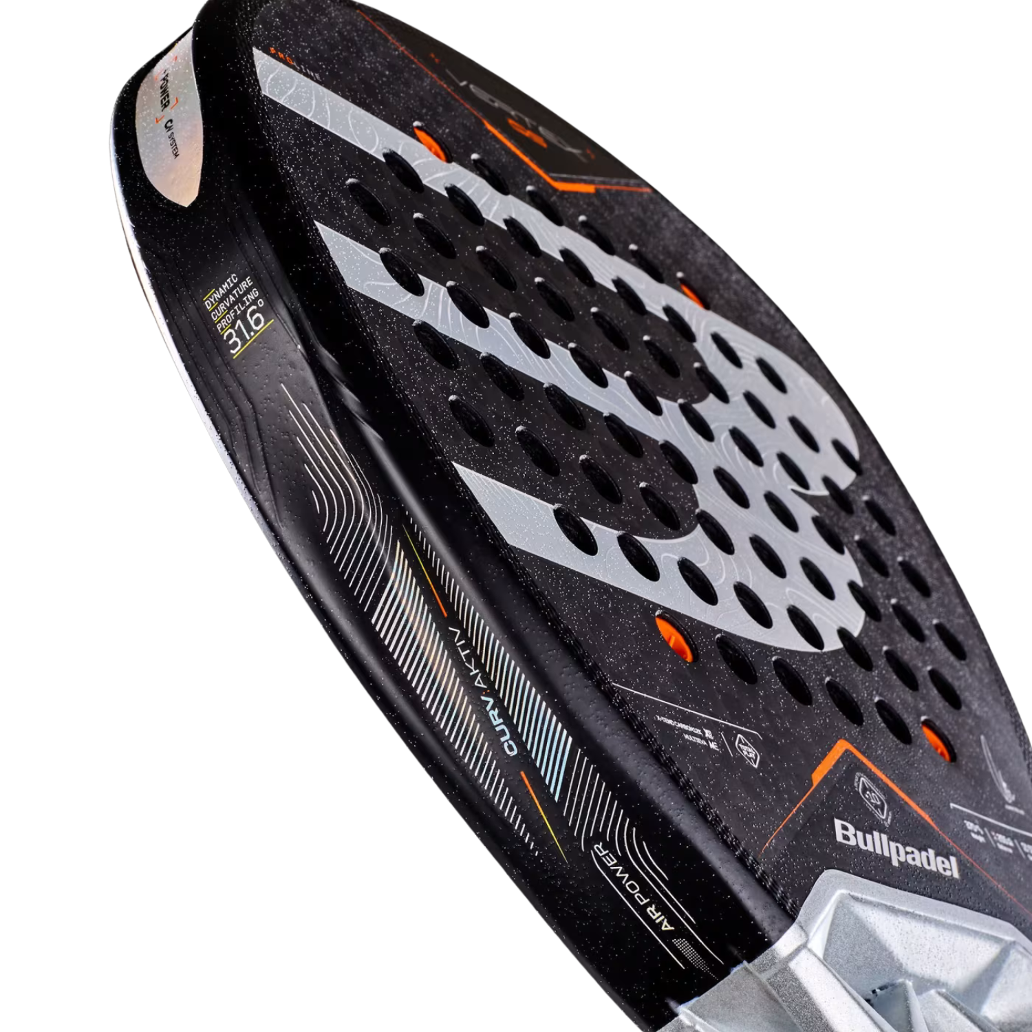 Bullpadel Vertex 05 27 Padel Racket - Black Padel Rackets BullPadel