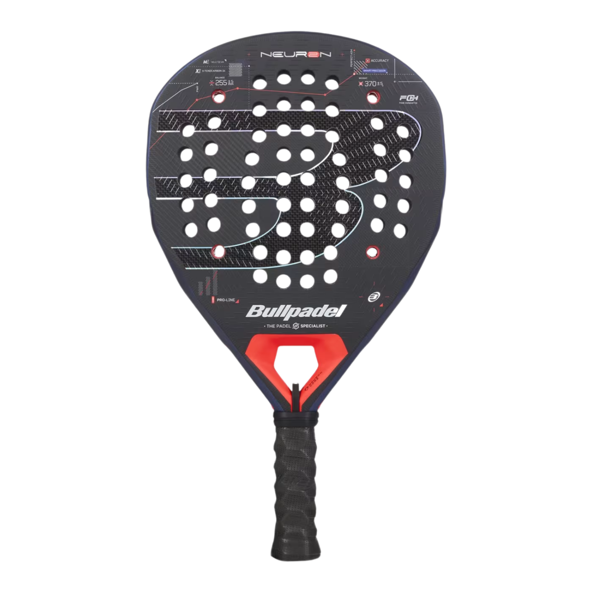 Bullpadel Neuron 27 Padel Racket - Navy Blue