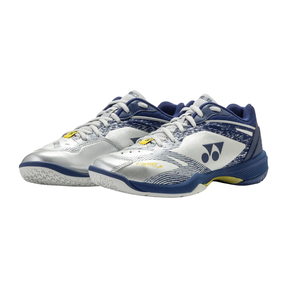 Yonex PC 65Z4 VA Wide Badminton Shoe Unisex - Silver/Navy