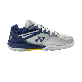 Yonex PC 65 JR VA Badminton Shoe Junior - Silver/Navy