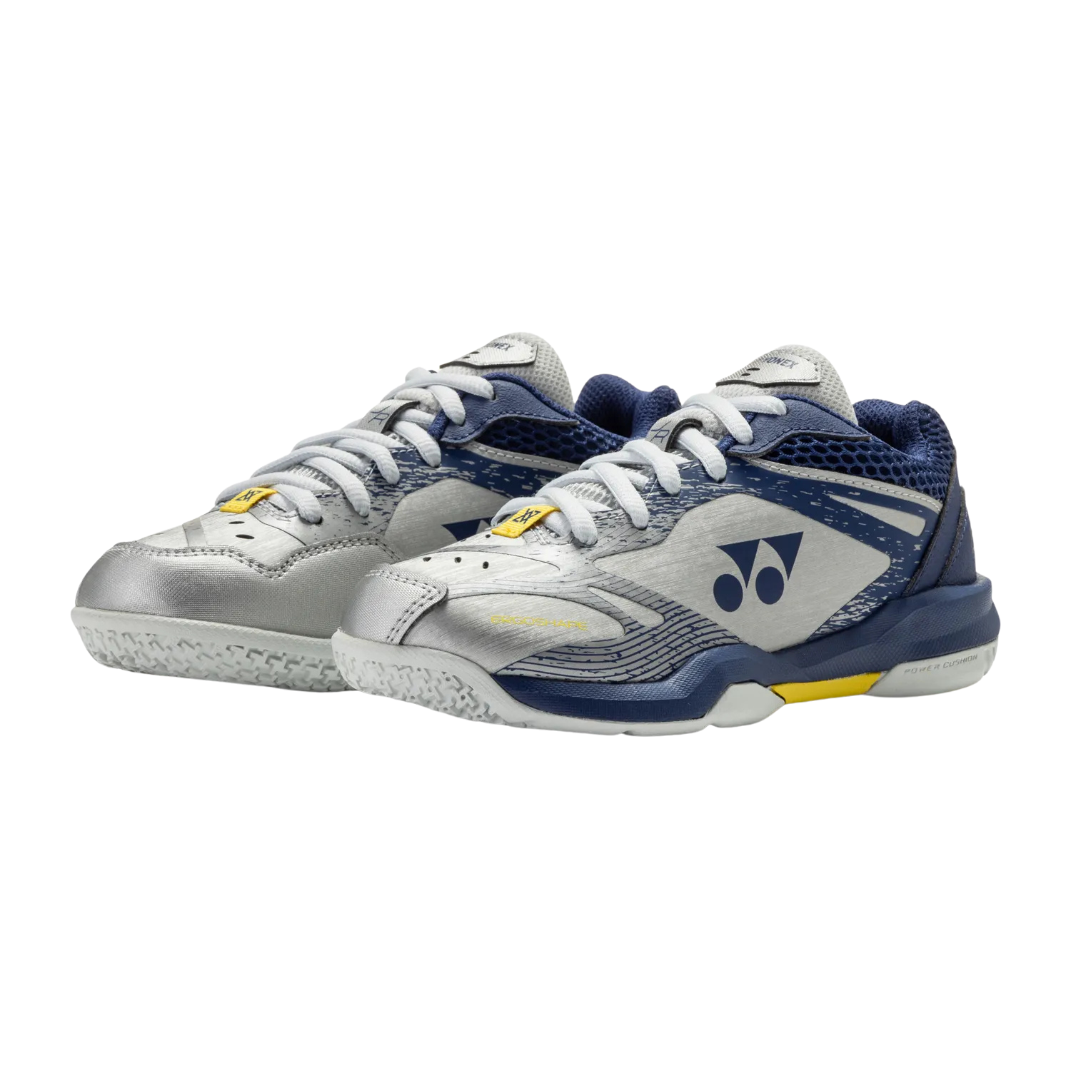 Yonex PC 65 JR VA Badminton Shoe Junior - Silver/Navy
