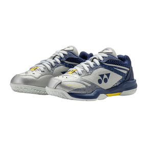 Yonex PC 65 JR VA Badminton Shoe Junior - Silver/Navy