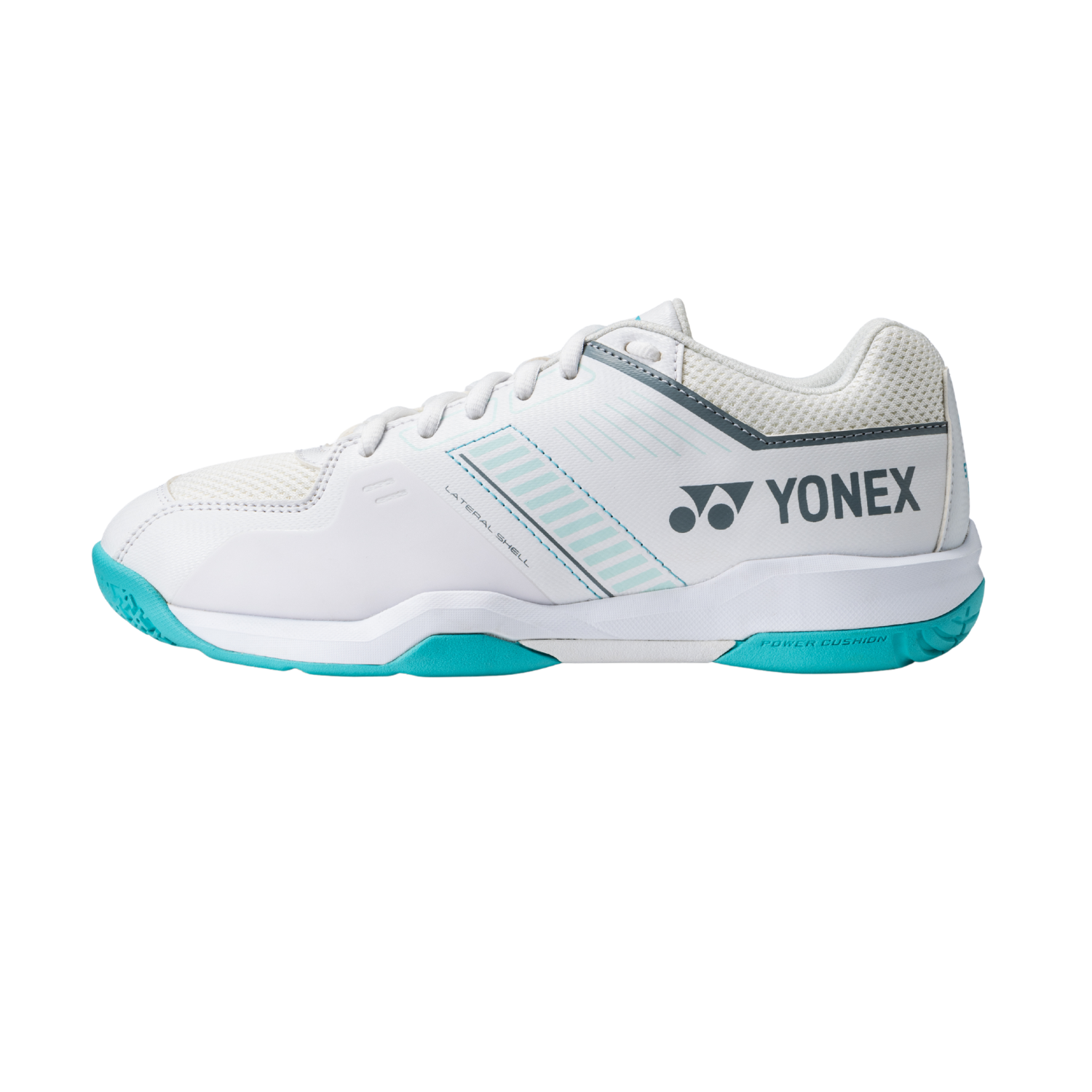 Yonex SHBSF1EX PC Strider Flow Unisex - White/Mint White Mint Badminton Shoes Yonex