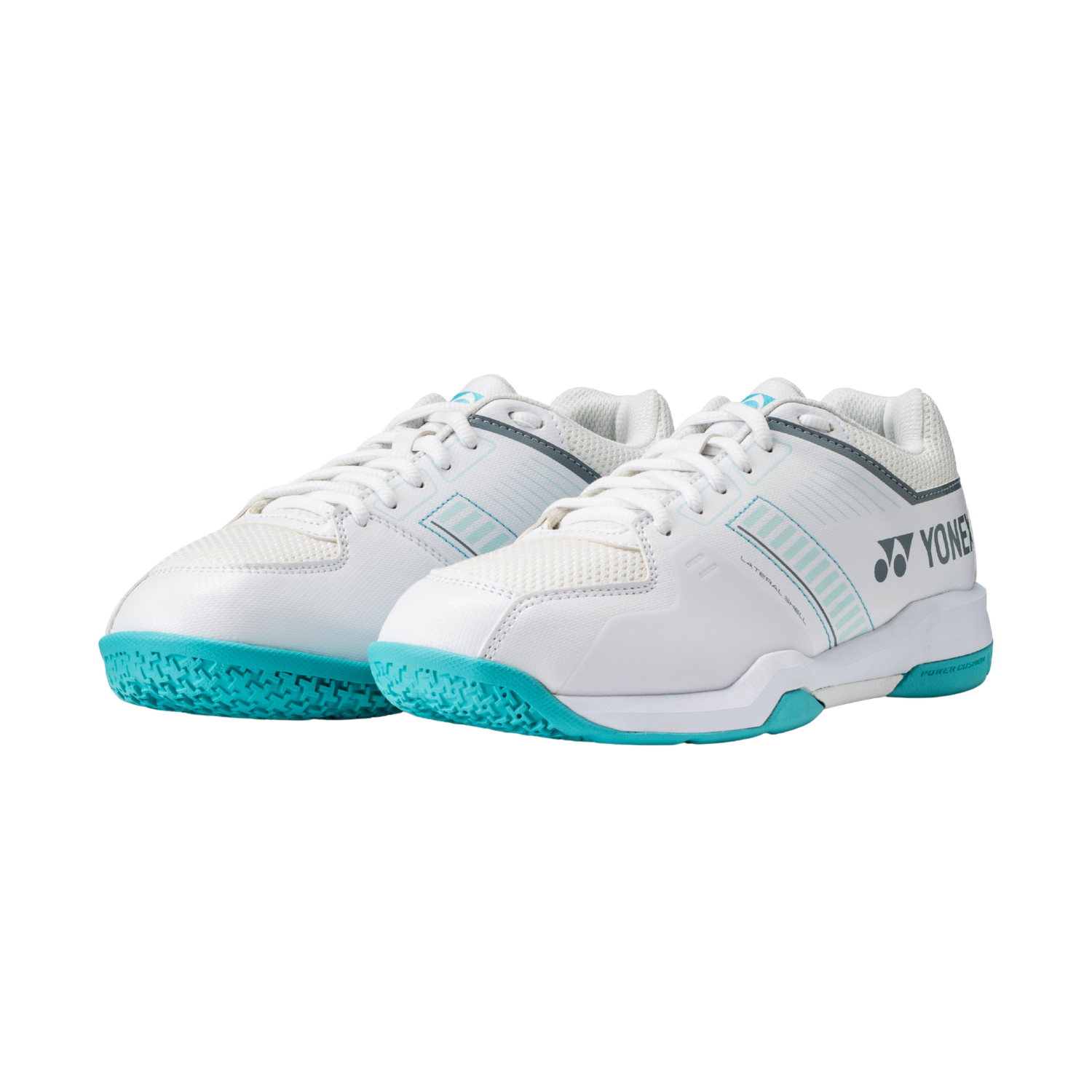 Yonex SHBSF1EX PC Strider Flow Unisex - White/Mint Badminton Shoes Yonex