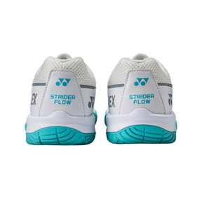 Yonex SHBSF1EX PC Strider Flow Unisex - White/Mint Badminton Shoes Yonex