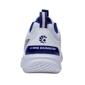 Li-Ning Almighty 5 Badminton Shoes, White/Blue, detail view