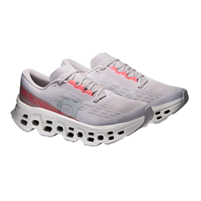 On Running Cloudsurfer Max Running Shoe Women - Pebble/Oyster Running Shoes On Running